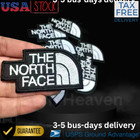 3 Pcs North Face Patch Black   White Embroidered Patches Sew-on  Iron- On