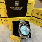 Invicta Pro Diver Men s Quartz Blue Dial Ss Bracelet 100m Date W box Manual