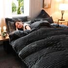 Thicken Bed Quilt Cover Pillowcase Double Bed Set Twin Queen King Duvet Cover