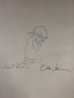 Walt Disney The Rescuers Penny Original Production Drawing Signed Frank Ollie