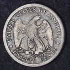 1875-cc Liberty Seated Twenty Cents 20c - Coingiants -