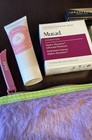 Ipsy Purple Fuzzy Glam Bag With Makeup