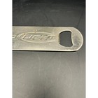 Bud Light Bottle Opener Bar Tool Beer Soda Silver Metal Compact 6 75  Breweriana