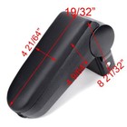 Leather Center Console Armrest Storage Box For 99-04 Vw Jetta Bora Golf Mk4 Gti