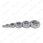 304 Stainless Steel Din934 Hexagon Nuts Hex Nuts M2 M2 5 M3 M4 M5 M6 M8 M10 M64