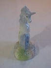 Vtg Ceramic Multicolor Unicorn Figurine  Unmarked R