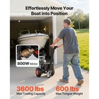 Uimoso Electric Trailer Dolly With 3600 Lbs Capacity Motorized Trailer Handling