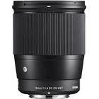 Sigma 16mm F14 Dc Dn Lens Sony E Mount Bright Aperture Compact