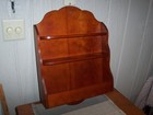 3 Tier Vintage Display Shelf - Wall Hanging Decorative Storage With Spice Rack