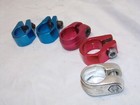Old School Vintage Bmx Freestyle Seat Clamp Lot For Hutch Gt Redline Mongoose Dg