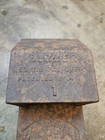 Chas A  Hones Buzzer Natural Gas Cast Iron Bench Furnace Antique Soldering 