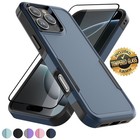 Shockproof Magnetic Phone Case   Tempered Glass For Iphone 17 Pro Max16 15 14-12