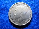1921 Great Britain Silver Half Crown - Nicer Circulated - Cleaned