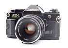    mint   canon Ae-1 Program Black   Fd 50mm F 1 8 35mm Film Camera From Japan  1610
