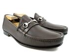 Allen Edmonds  verona Ii  Italian Men s Dress Loafers 9 5 D Brown  519n 