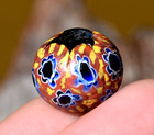 Antique Venetian Round Millefiori Italian Murrine Glass Cane Bead  African Trade