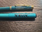 Norvasc Heavy Metal Drug Rep Pen Pharmaceutical Medical Promo Writes  Green Ink