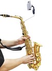 Saxophone Marching Lyre Holder  360  adjustable Music Stand Mount For Alto ten   