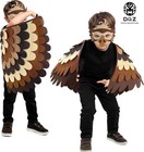 Kids Bird Costume Wings With Mask Halloween Dress Up Toy For Ages 3-8