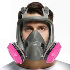 Full Face Respirator Mask 2-60921 Organic Vapor Acid Gas P100 Cartridge Large