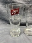 Schlitz Beer Glass Set Of  2  Vintage - The Beer That Made Milwaukee Famous