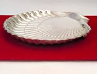 Gorham Sterling Silver 2-footed Scalloped Shell Candy Dish  6-1 8   By 6  