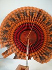 Vintage Halloween Lantern Crepe Paper Folding Decoration Witch