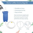 Topquafocus 1 8quart Enema Irrigator Home Coffee Bag Kit For Colon Blue 