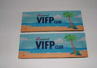 Carnival Cruise Line Vifp Club  Coozy Style Drink Wraps  2    Pre-owned  unused 