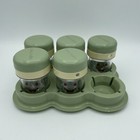 Baby Bullet Replacement Parts 5 Date Dial Storage Cups Lids Tray Pitcher Blade