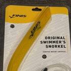 Finis Original Swimmer s Snorkel Center-mount Aquatic Training Yellow - Open Box