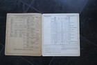 1958 Panhandle   Santa Fe Railway Slaton Division Employee Timetable No  87