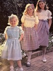 Vtg Chery Williams Heirloom Patterns Button On Skirt   Blouse Uncut Sz 5-14