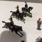 Vintage Lead Toy Figures Lot Some Of Horse Missing 1 Leg Very Old