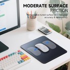 Premium Mouse Pad With Stitched 10 2l X 8 3w Inches  Gray-black Gradient 