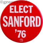 1976 Elect Nc Governor Terry Sanford  76 President - Campaign Pin Pinback Button