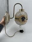 Vintage Pabst Blue Ribbon Beer Rotating Crystal Plastic Wall Sconce Not Working