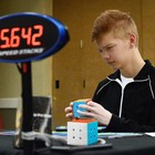 Rubik   s Cube  3x3 Magnetic Speed Cube  Problem-solving Brain Teaser  Classic C