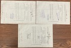 Acf Industustries  Incorporated Lot Of 3 Vintage Stocks - New Jersey