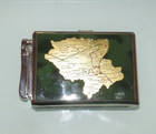Vintage Monopol Zbelo Lighter   Cigarette Case United States Germany Occupying