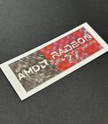 1x Prismatic Amd Radeon Rx 7000 Desktop   Laptop Sticker Label  new 