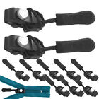Fix Zipper Zip Slider Repair Instant Kit Removable Rescue Replacement 10 Packs