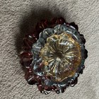 3 Vintage Fostoria     Hazel Atlas   glass Nesting Ashtrays