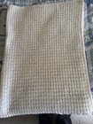 58 5 X40 Hand Made Beautifully  Crocheted Afghan Off White Fire Pit Blanket