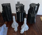 3d-printed   Paintable Lot Of 11 Pcs Mechanical Futuristic Terrain  read