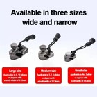 6x Fix A Zipper Universal Repair Kit 3 Sizes Zip Fixer Slider Clip Replacement