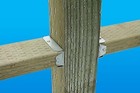 Simpson Strong-tie Fbr Zmax Galvanized Fence Bracket For 2x4  pack Of 100 