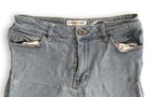 American Apparel High Waist Skinny Jeans Light Wash Distressed Knees Women   s 27 