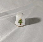Porcelain Thimble - Christmas Tree     