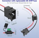12v 15ah Lifepo4 Battery 15a Bms Ride On Car Kids Jeep Fish Finder